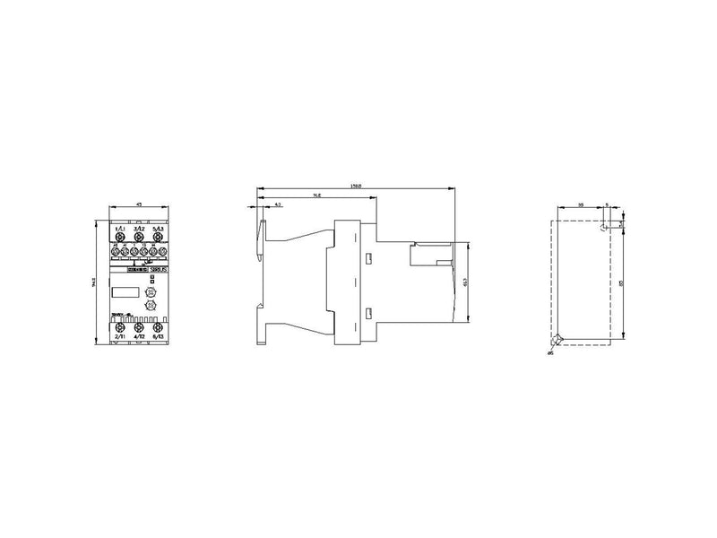 Siemens Sirius soft starter size s00 3rw3018-1bb04