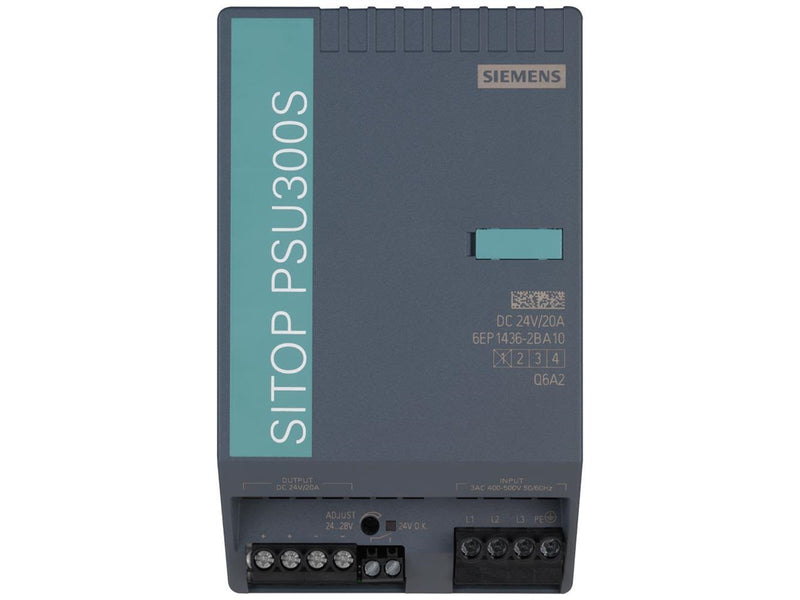 Siemens Sitop psu300s 24 v/20 a 6ep1436-2ba10