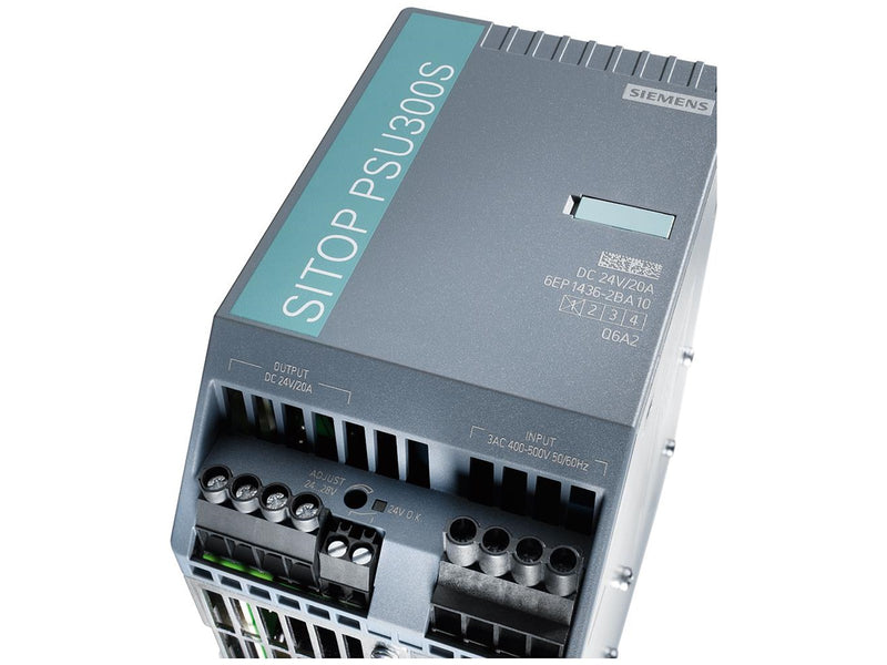 Siemens Sitop psu300s 24 v/20 a 6ep1436-2ba10