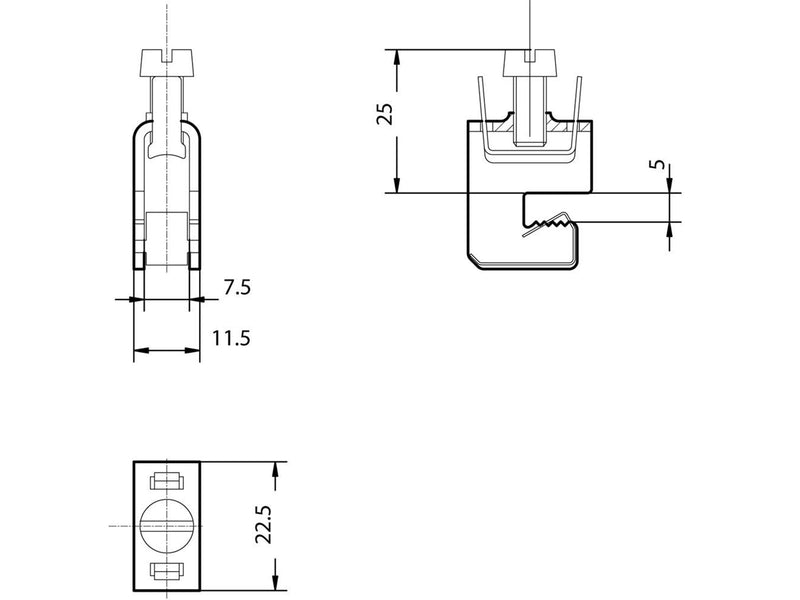 Siemens Terminal 5mm 1.5-16 8us1921-2aa00