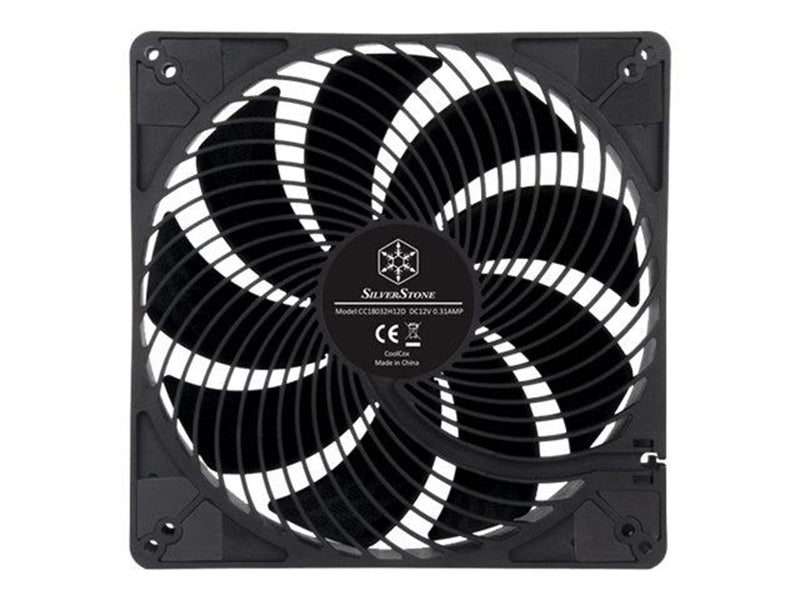 SilverStone Air Penetrator 184i PRO - Gehäuselüfter - 180mm - Schwarz