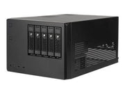 SilverStone CS351 - Gehäuse - Desk - Schwarz