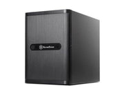 SilverStone DS380 Supports 12 total drives with 8 hot-swappable 3.5” or 2.5” SAS/SATA and 4 fixed 2.5” drives