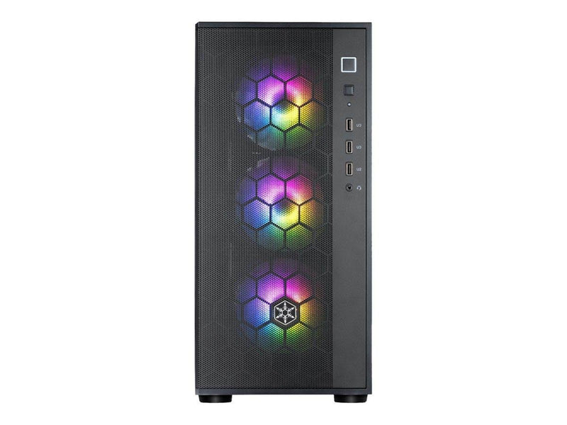 SilverStone FARA R1 V2 - Gehäuse - Tower - Schwarz