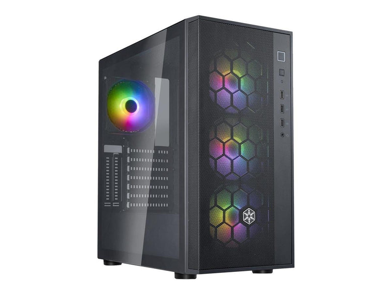SilverStone FARA R1 V2 - Gehäuse - Tower - Schwarz