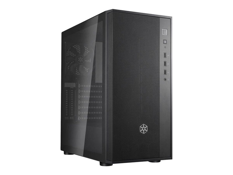 SilverStone FARA R1 V2 - Gehäuse - Tower - Schwarz