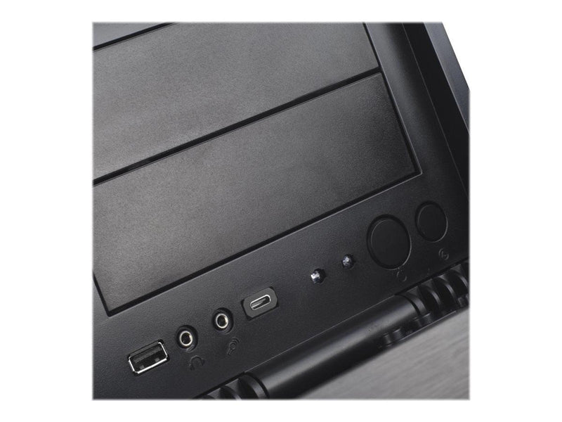 SilverStone Grandia GD07 - Gehäuse - Tower - Schwarz