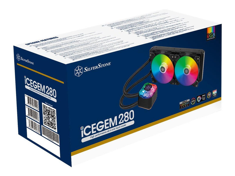 SilverStone Ice Gem 280 - CPU-Wasserkühlung