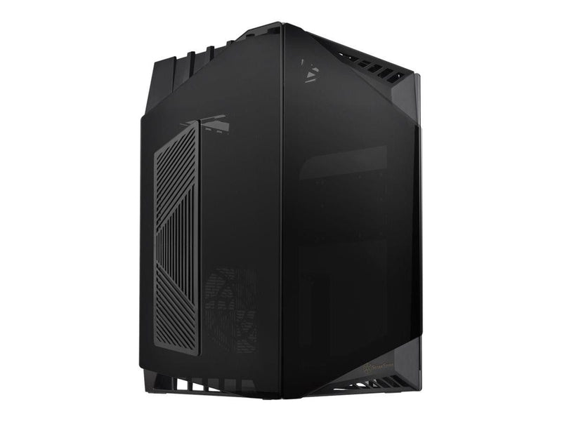 SilverStone Lucid LD03-AF - Gehäuse - Tower - Schwarz