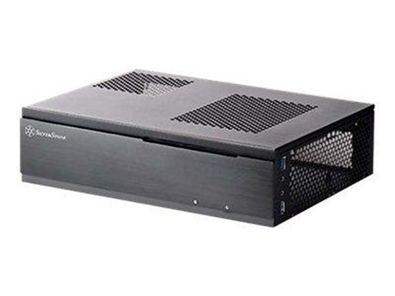 SilverStone MILO ML06 - Gehäuse - Desktop slimline - Schwarz