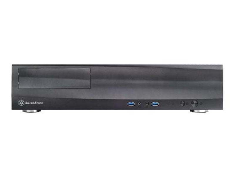 SilverStone Milo ML03 Schwarz - Gehäuse - Desktop - Schwarz