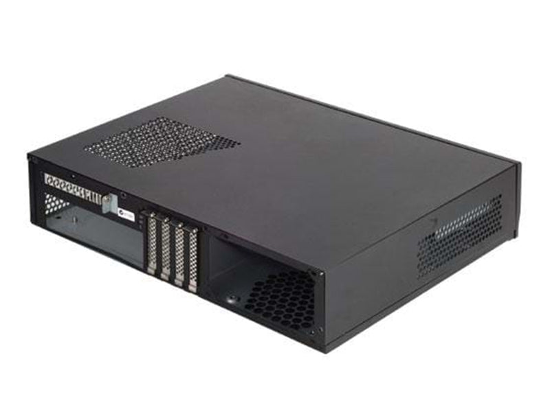 SilverStone Milo ML03 Schwarz - Gehäuse - Desktop - Schwarz