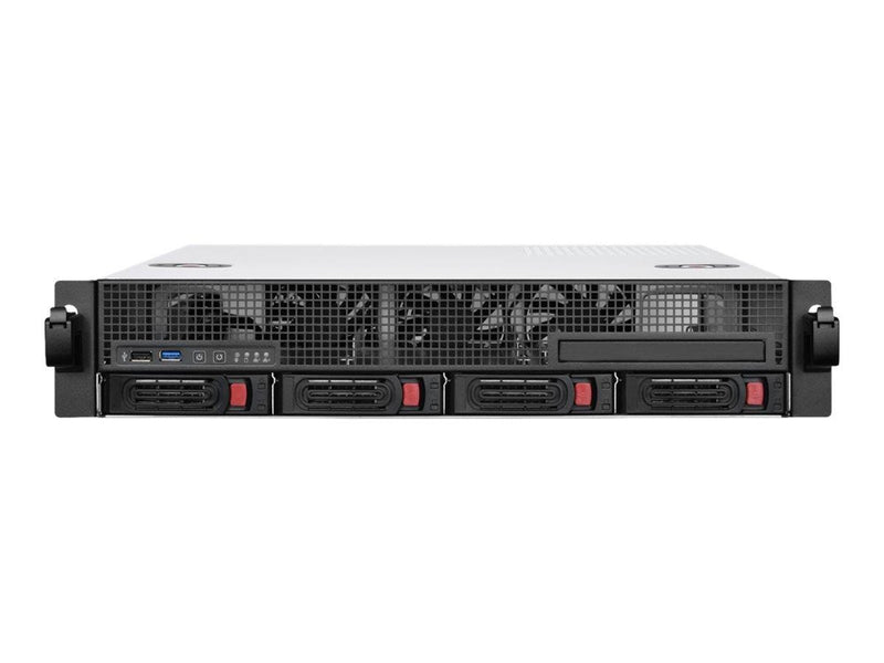 SilverStone RM21-304 - Gehäuse - Server (Rack) - Silber