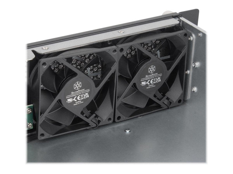 SilverStone RM23-502-MINI - Gehäuse - Server (Rack) - Schwarz