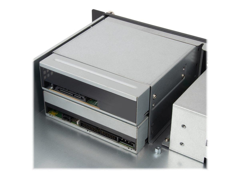 SilverStone RM23-502-MINI - Gehäuse - Server (Rack) - Schwarz