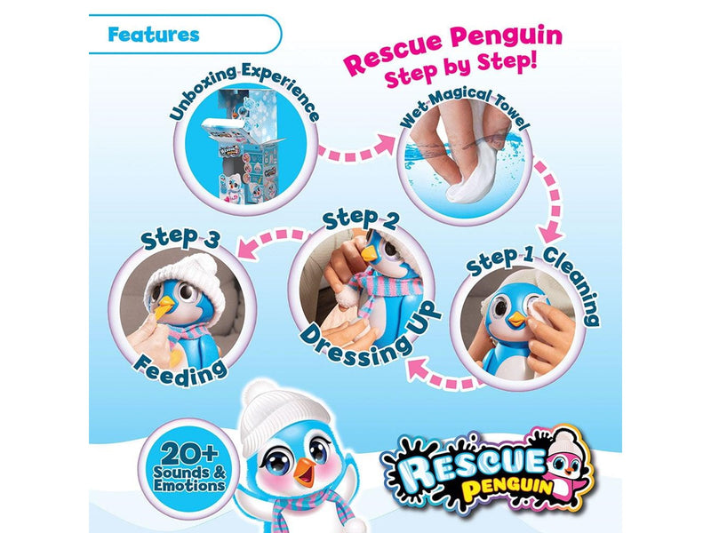 Silverlit Rescue Penguin - Blue