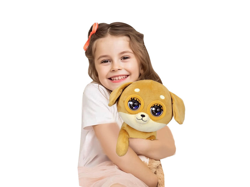 Silverlit Winksies Caramel Puppy Interactive Plush Toy