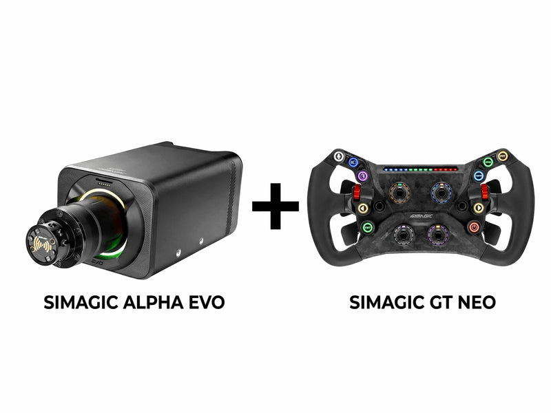 Simagic Alpha Evo Pro (18nm) + GT NEO - Sim racing Bundles