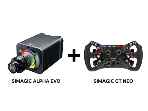 Simagic Alpha Evo Sport (9nm) + GT NEO - Sim racing Bundles