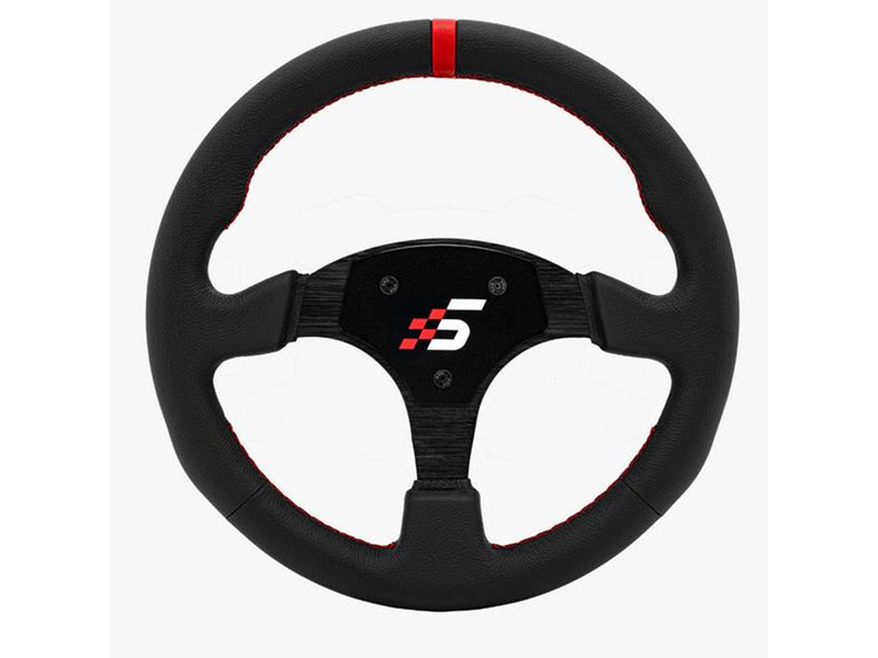 Simagic Rounded Wheel without HUB - Leather - 330mm
