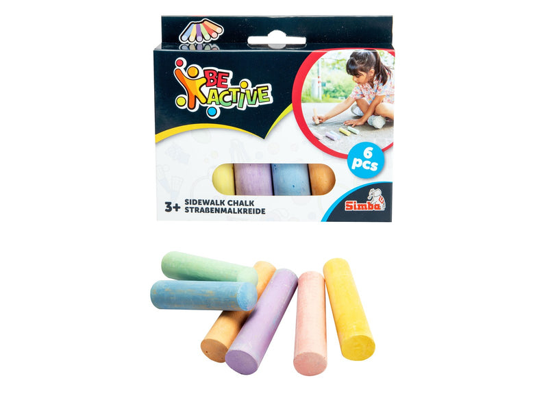 Simba 6 Sidewalk Chalks