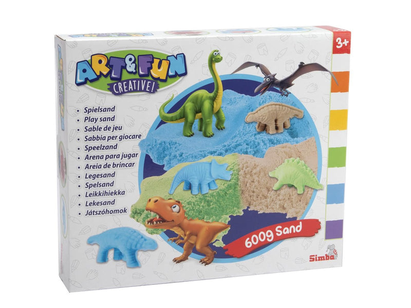 Simba Art & Fun Playsand Set Dinosaurs