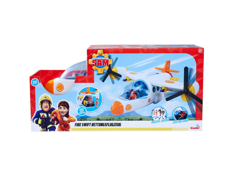 Simba Sam Fire Swift Rescue Plane