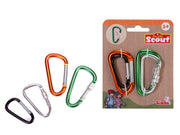 Simba Scout Metal Carabiners 4 pcs