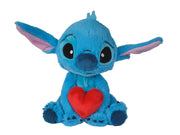 Simba - Stitch Holding Heart (25cm) - Teddybär & Kuscheltier
