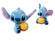 Simba Toys plush Disney Stitch w. Burger 25cm