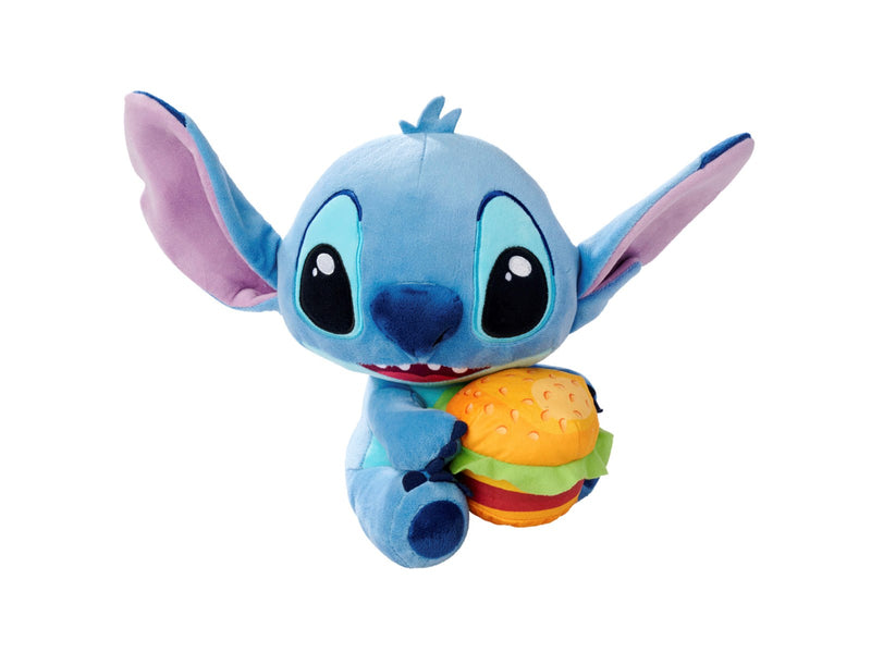 Simba Toys plush Disney Stitch w. Burger 25cm