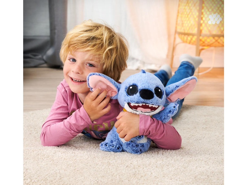 Simba Toys plush Stitch Live Action w/ Lei 25cm