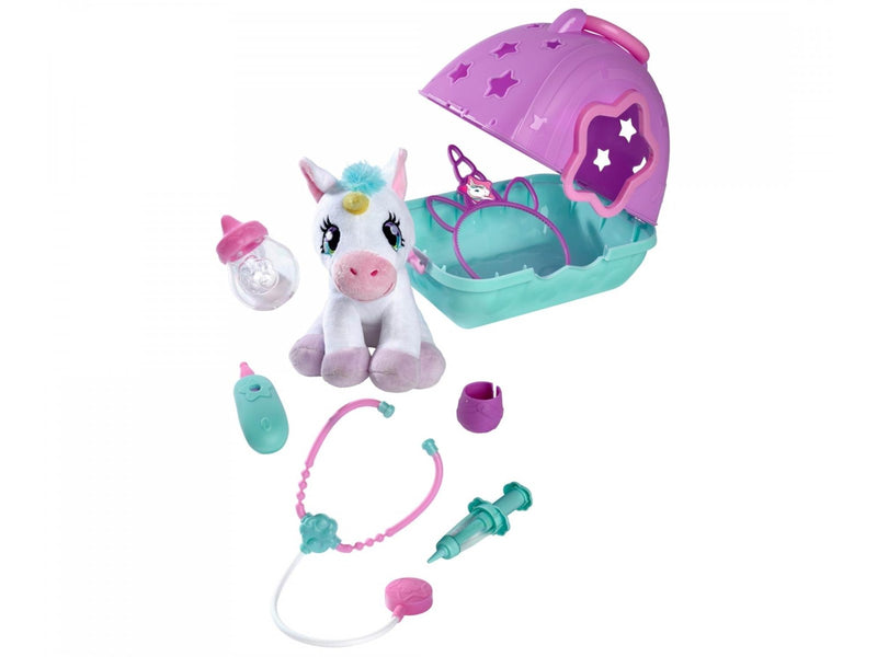 Simba Vet Case with Plush Unicorn 20cm