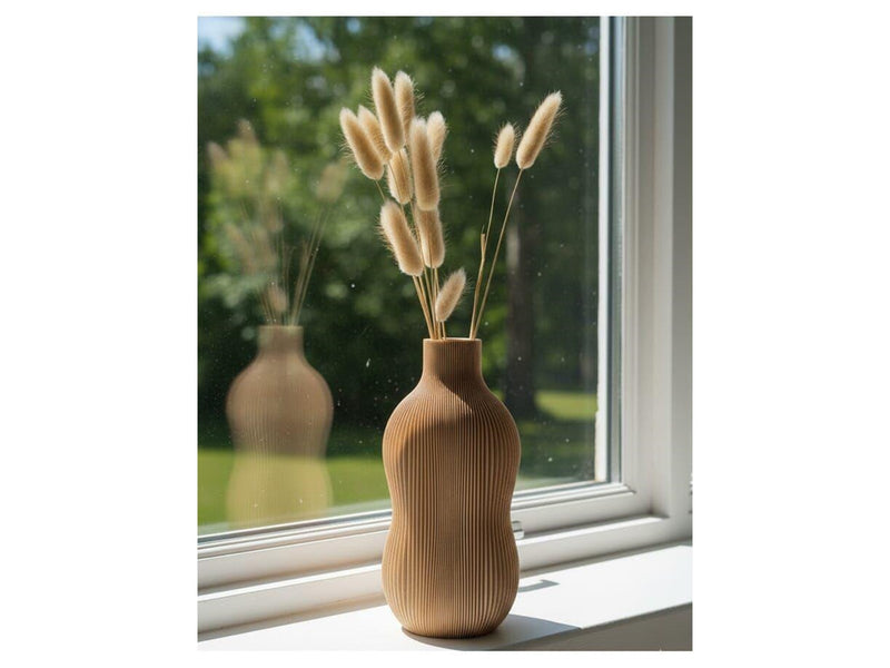 Simiu BABBIA - Vase - 21cm - Beige