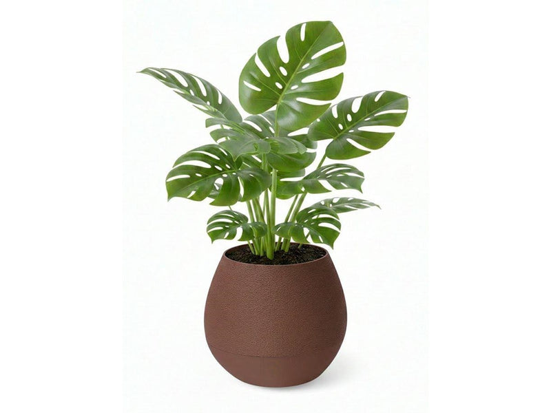 Simiu KAPKA - Flower Pot Shelter With Self-Watering System - Mocha - Ø:11.5