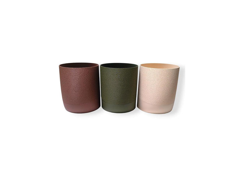 Simiu KAPKA - Flower Pot Shelter With Self-Watering System - Olive - Ø:11.5