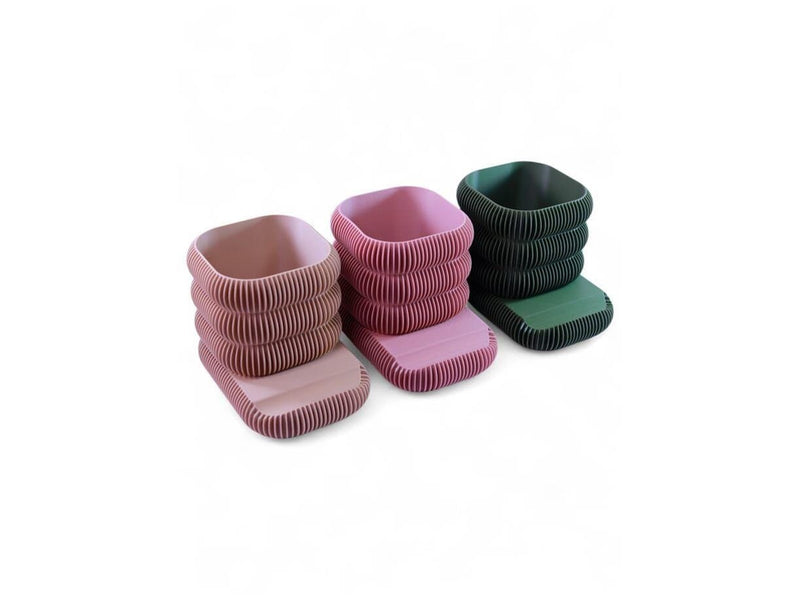 Simiu LAMEL - Mobile and Pencil Holder - Olive - 10cm high
