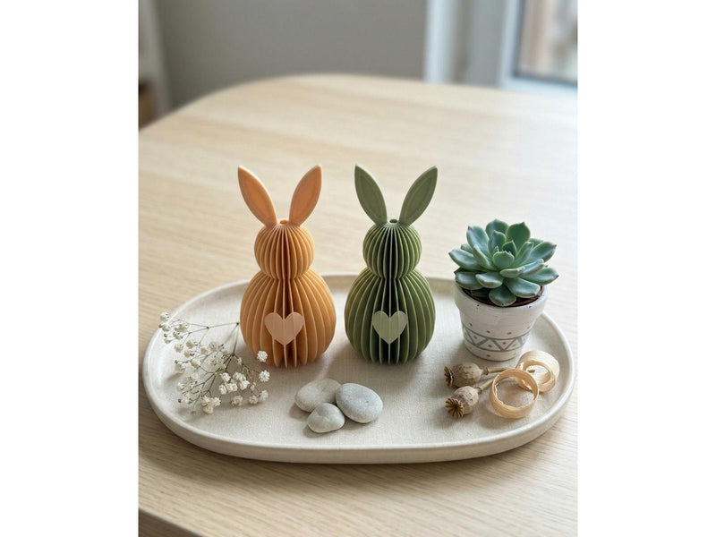 Simiu LUNARI - Easter bunnies in mixed colors - 4pcs - 10 cm