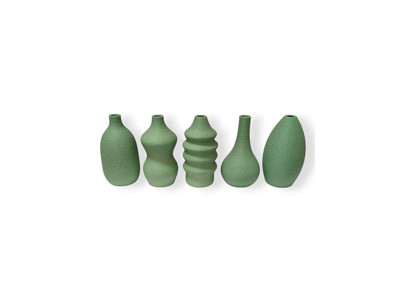 Simiu MINI VASES - 8 cm - 5 pcs - Dusty Green