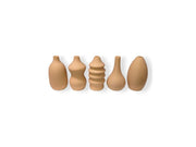 Simiu MINI VASES - Magnetic - 6 cm - 5 pcs - Light Peach