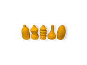 Simiu MINI VASES - Magnetic - 6 cm - 5 pcs - Mustard Yellow