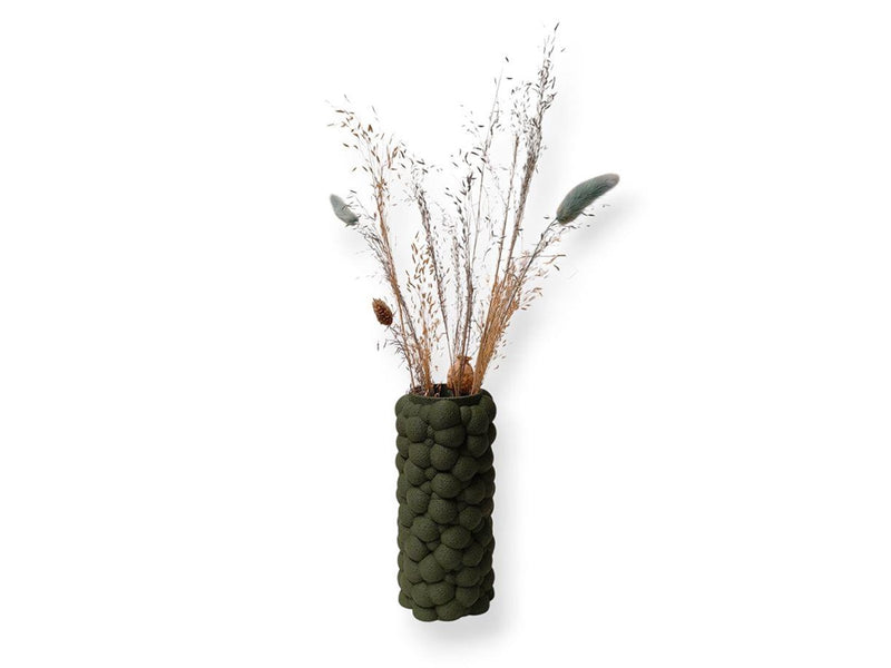 Simiu PUFFRA - Vase - 20cm - Olive