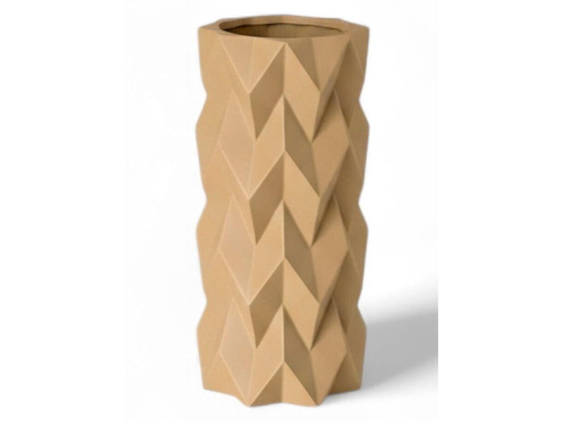 Simiu TESSURA - Vase - 17cm - Beige