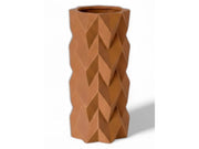 Simiu TESSURA - Vase - 17cm - Caramel