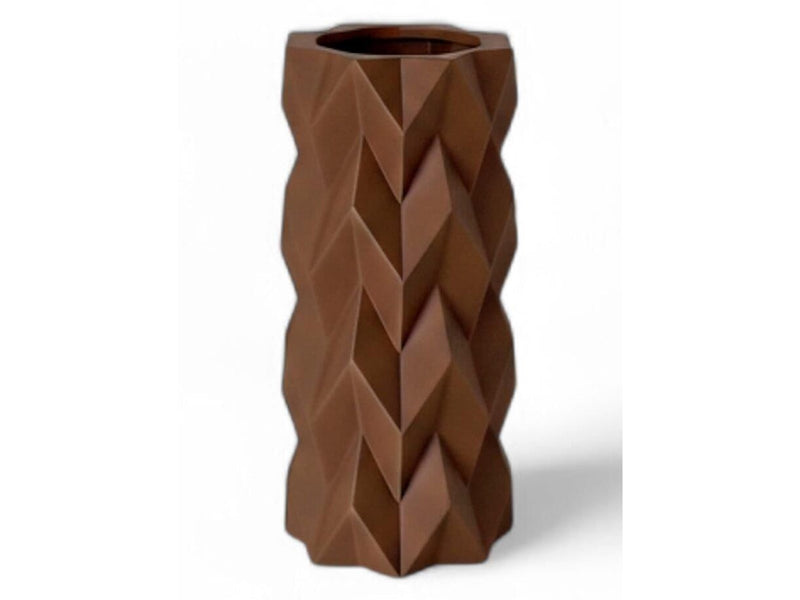 Simiu TESSURA - Vase - 17cm - Mocha