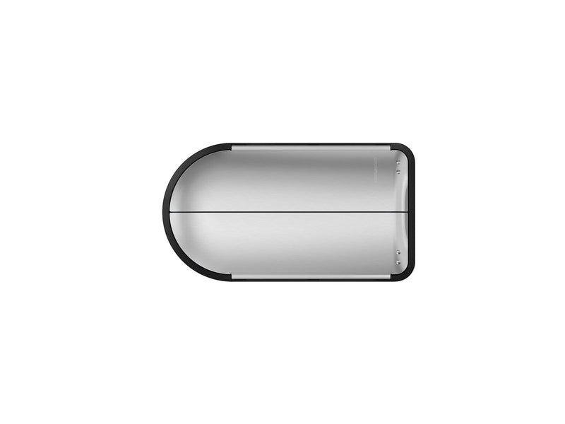 Simplehuman 18L Schmetterlings-Tretmülleimer, gebürsteter Edelstahl