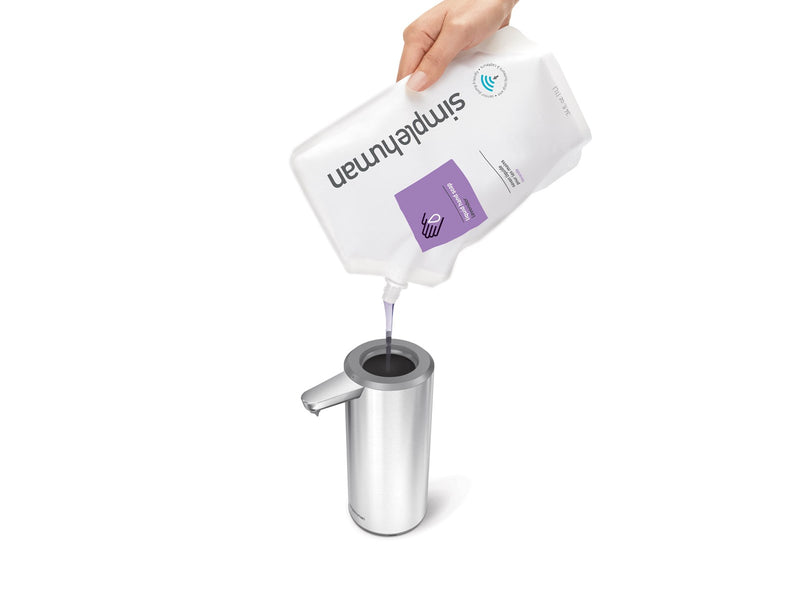 Simplehuman 266 ml wiederaufladbare Sensorpumpe, gebürstet