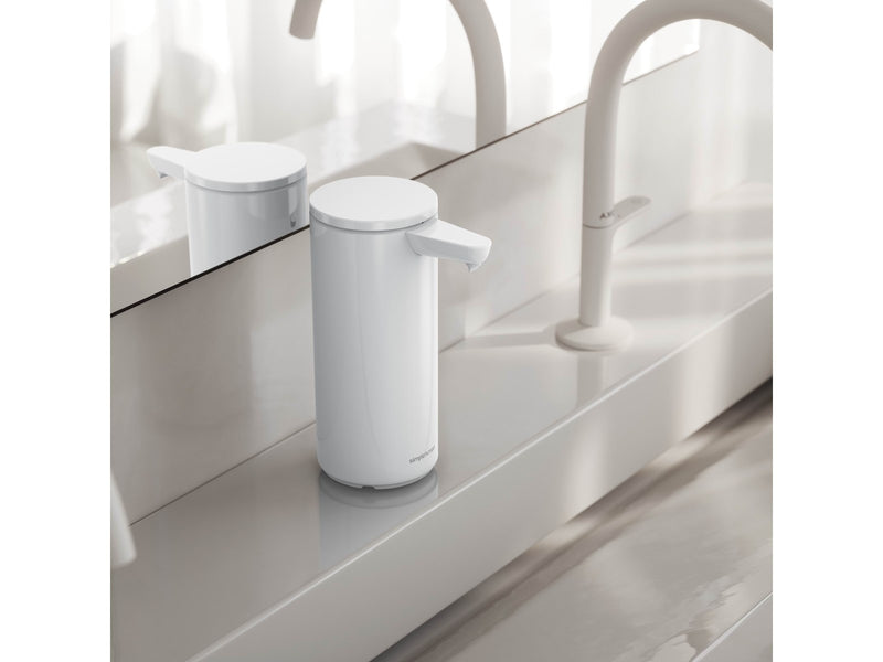 Simplehuman 266 ml wiederaufladbare Sensorpumpe, weiß