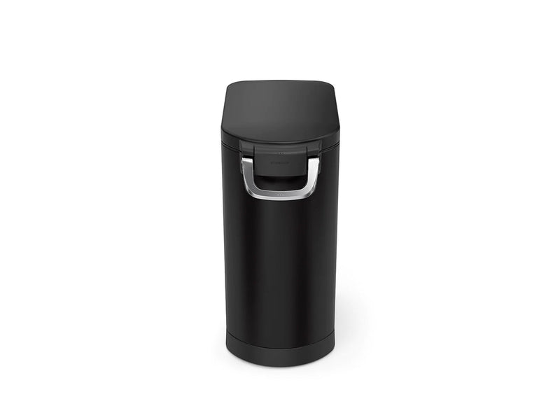 Simplehuman 30L mittlerer Futterbehälter für Haustiere, schwarz