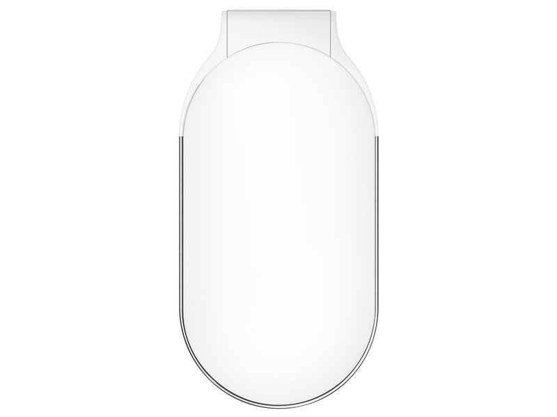 Simplehuman 45L schlanker Pedalbehälter, weiß